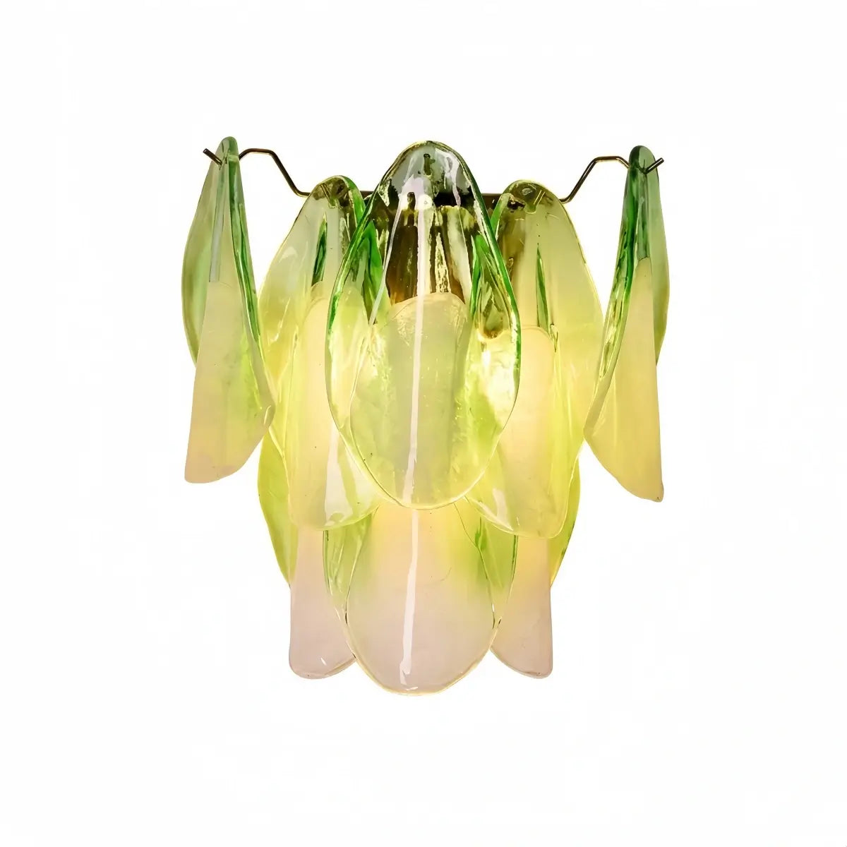 Lunara French Style Wall Lamp – Iron & Glass for Living Room15
