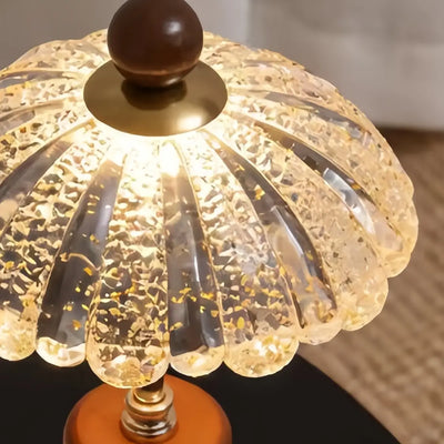Velora Mid-Century Flower Table Lamp – Petal for JIE