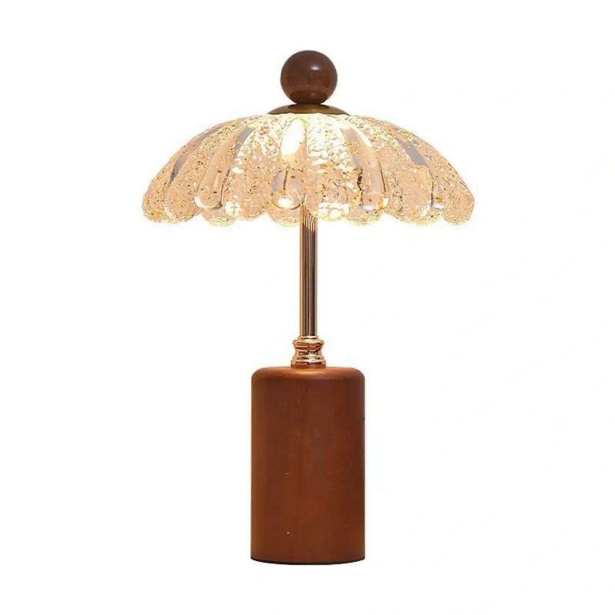 Velora Mid-Century Flower Table Lamp – Petal for Bedroom