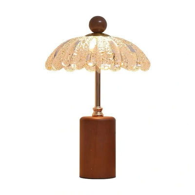 Velora Mid-Century Flower Table Lamp – Petal for Bedroom
