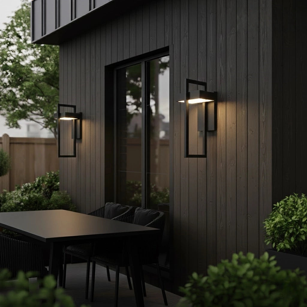 Minimalist Outdoor Wall Sconce