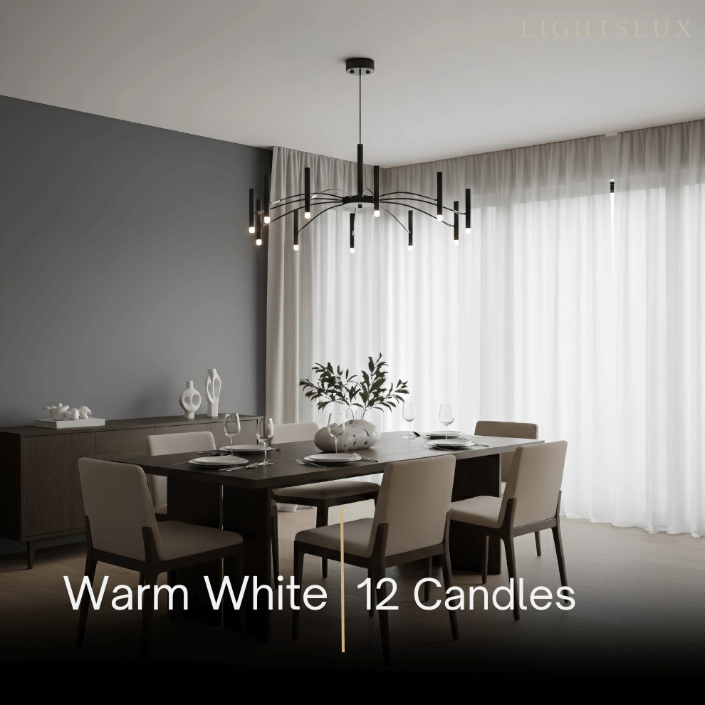 LZ-004Contemporary Candle Chandelier with Adjustable