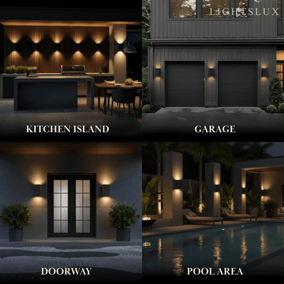 Minimalist Outdoor Wall Lamp-Waterproof for Outdoor/Exterwall
