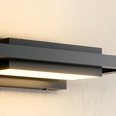 Arcato Modern Waterproof Wall Sconce, 2 Size,for Tarrace/Garden