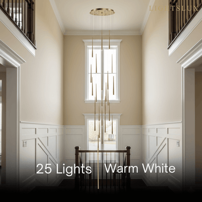 Design Chandelier - Versatile Statement Piece for Living Room/Entryway