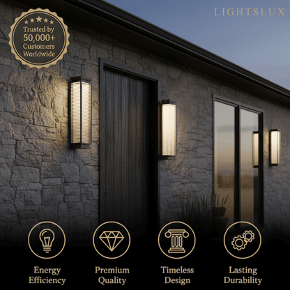 Outdoor LED Wall Sconce Exterior Wall Lamp for Patio