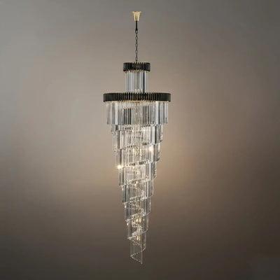 Excelis_Luxury_Cone_Crystal_Chandelier