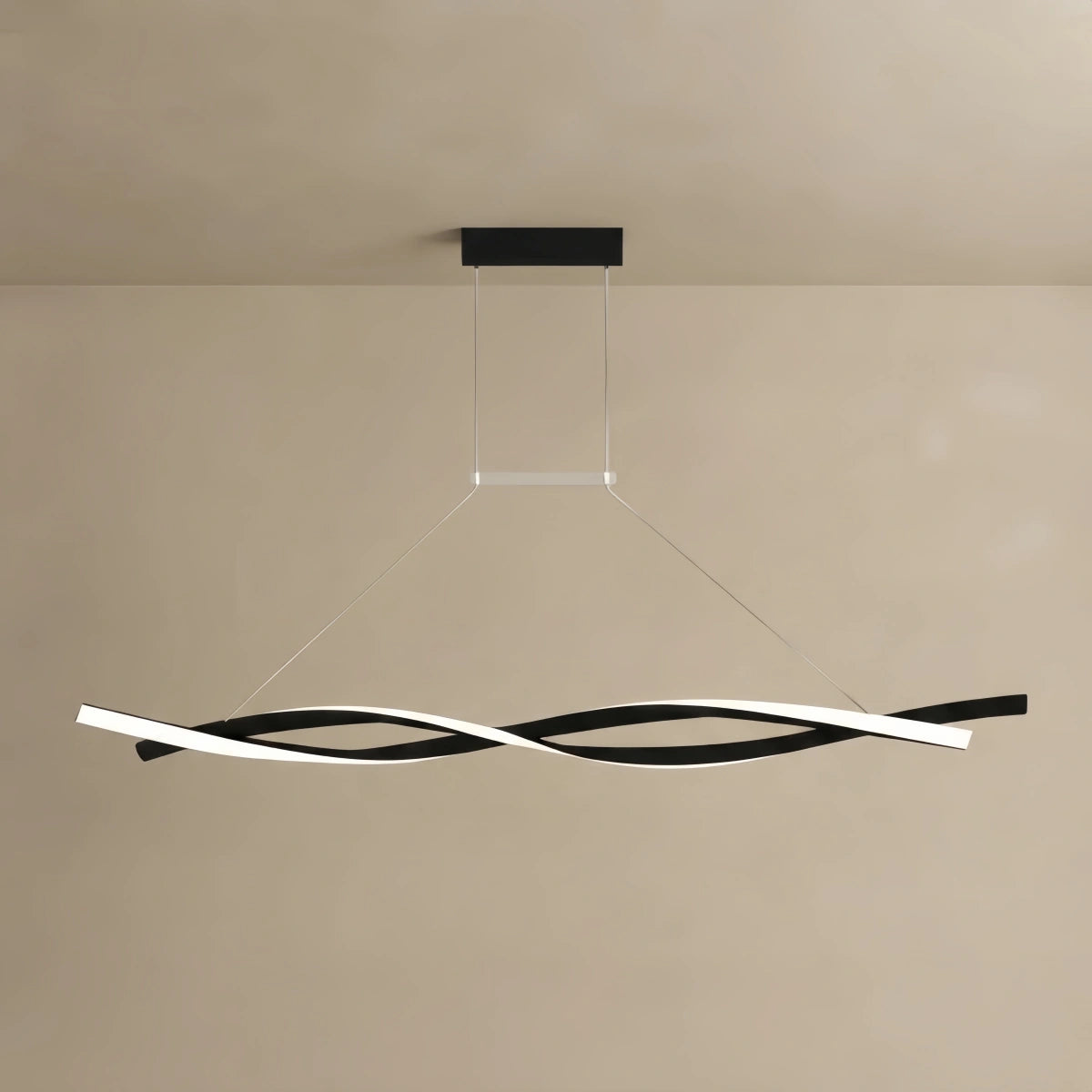  Pendant – Matte Black LED for Dining Room/Kitchen Island