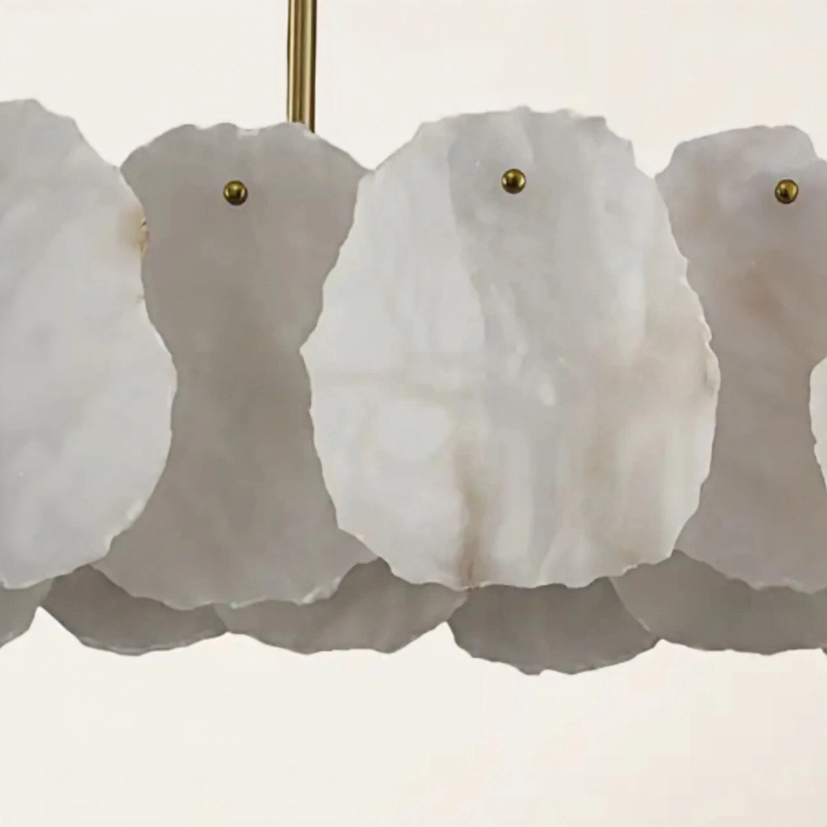 Excelis Alabaster Petal Pendant Light