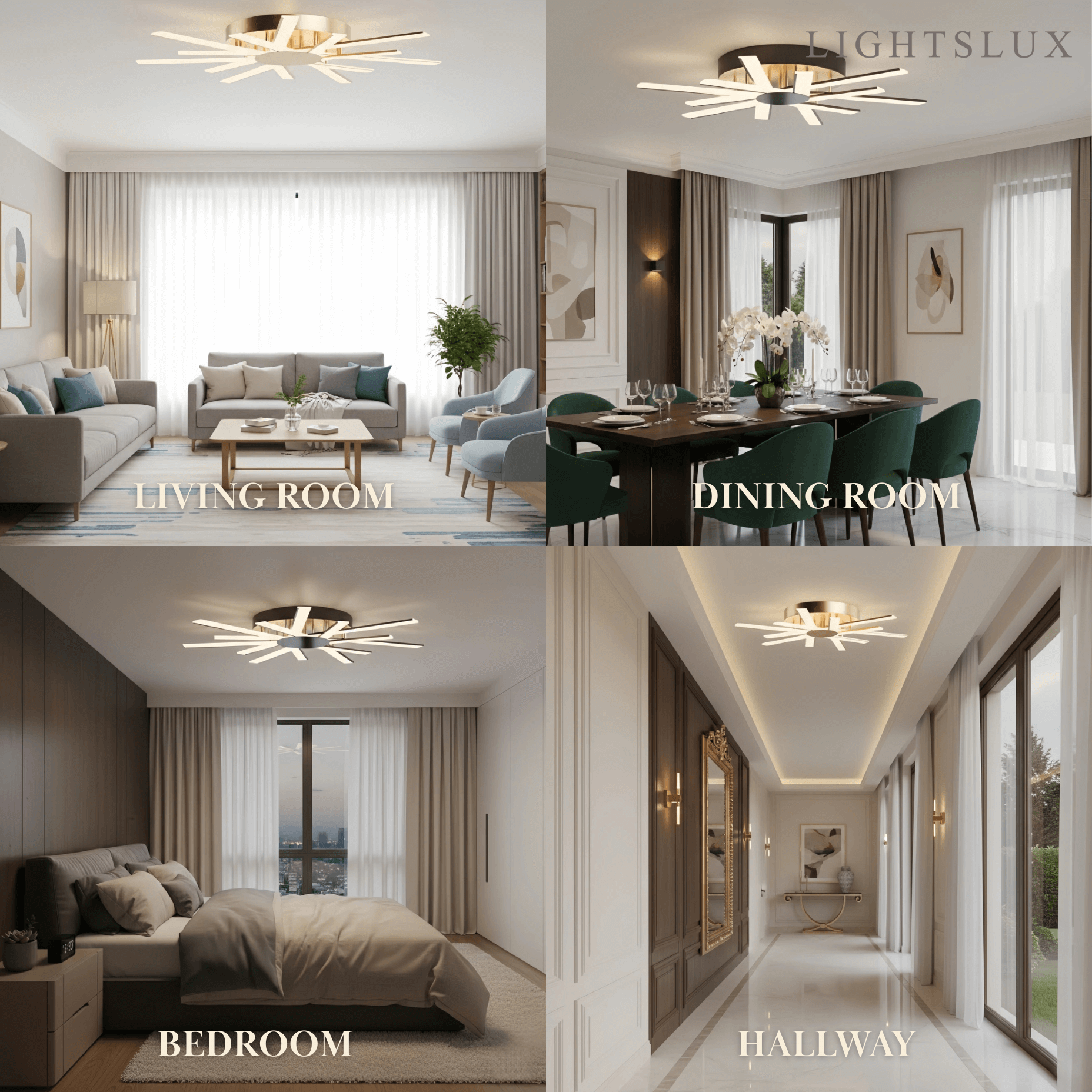 Nebula_Modern_Star_Radiating_Ceiling_Light