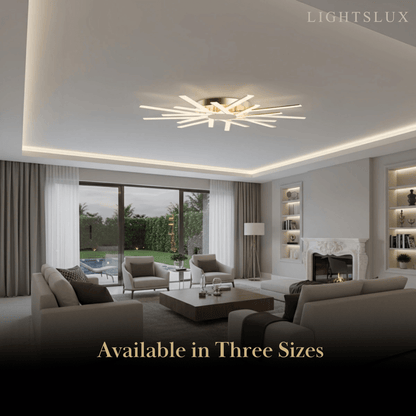 Nebula_Modern_Star_Radiating_Ceiling_Light