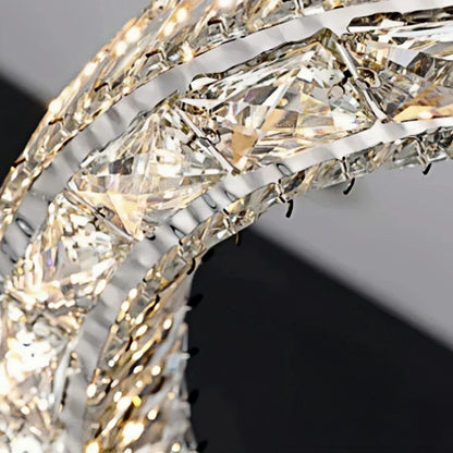 Excelis Luxury Tiered Crystal Chandelier