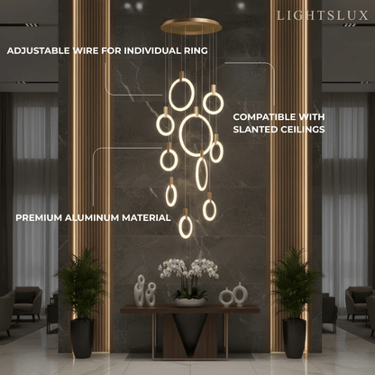Excelis_Luxury_Layered_Ring_Chandelier
