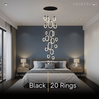 Excelis_Luxury_Layered_Ring_Chandelier