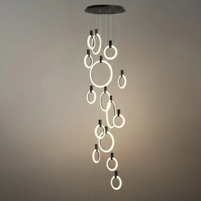 Excelis_Luxury_Layered_Ring_Chandelier