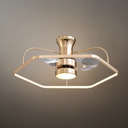 Excelis_Geometric_Ceiling_Light_with_Fan_Gold