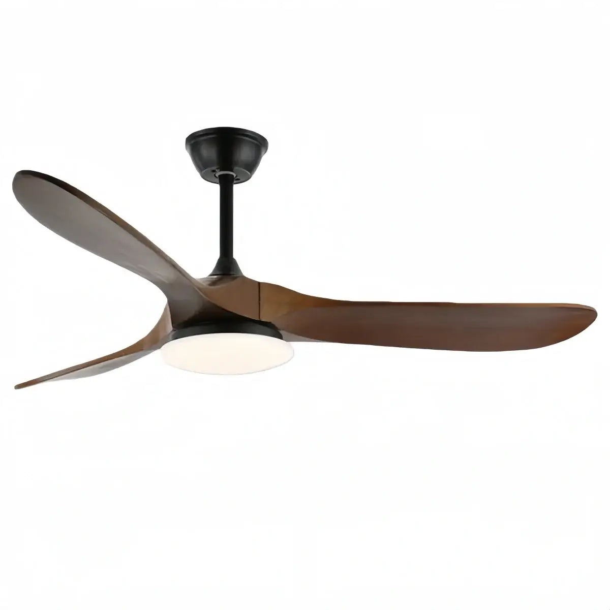 Zenno Modern Wood Ceiling Fan Light