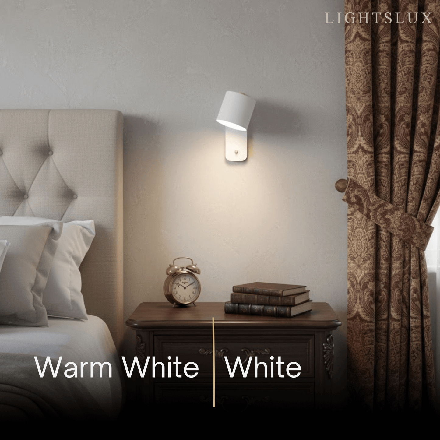 Modern Wall Lamp – Rotatable Cylinder Macaron Color Palette
