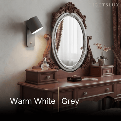 Modern Wall Lamp – Rotatable Cylinder Macaron Color Palette