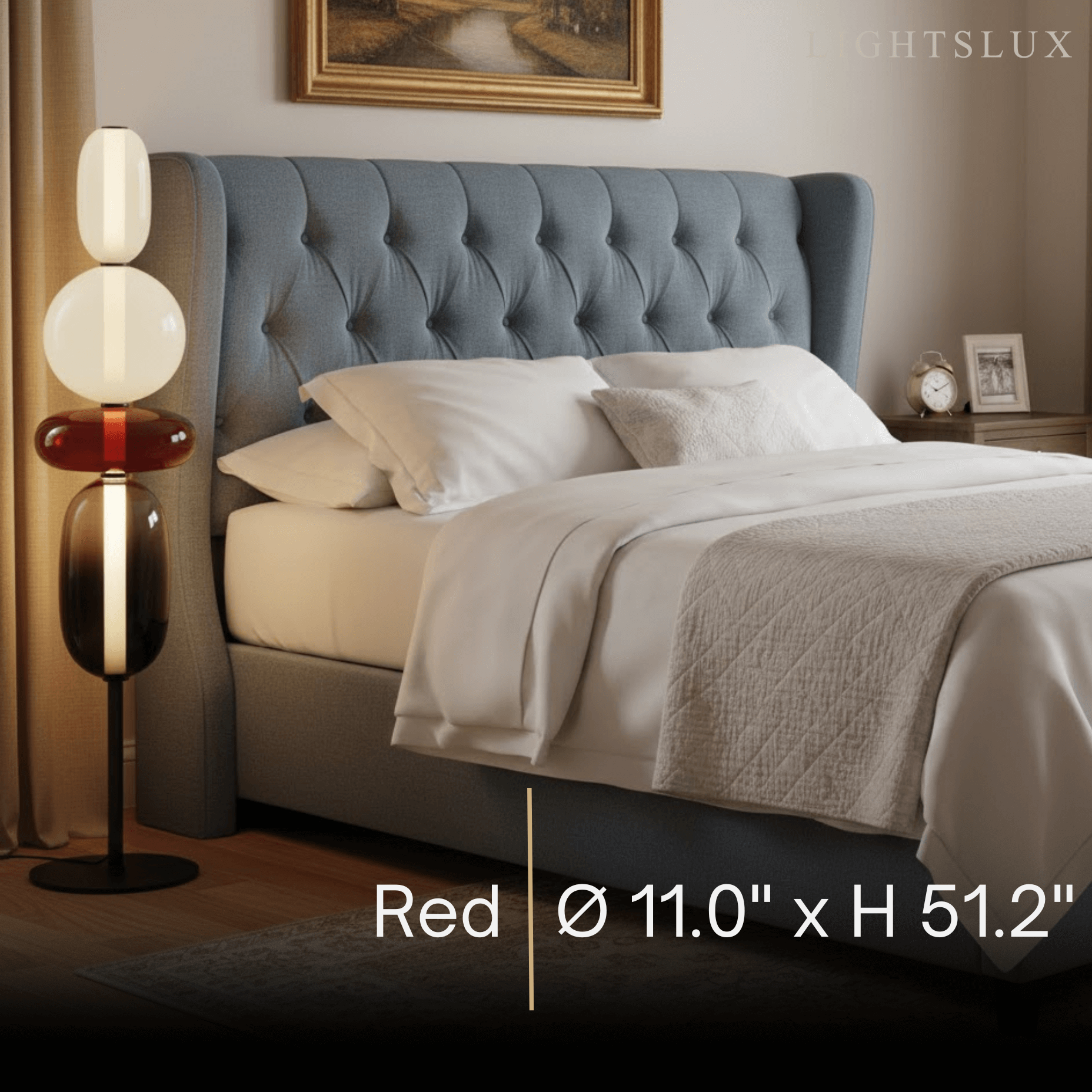 Prisma Modern Floor Lamp – Hand-Blown Crystal Interactive Design