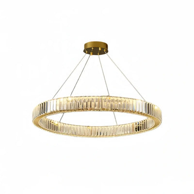 Modern Interlaced Ring Pendant Light 