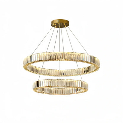 Modern Interlaced Ring Pendant Light 