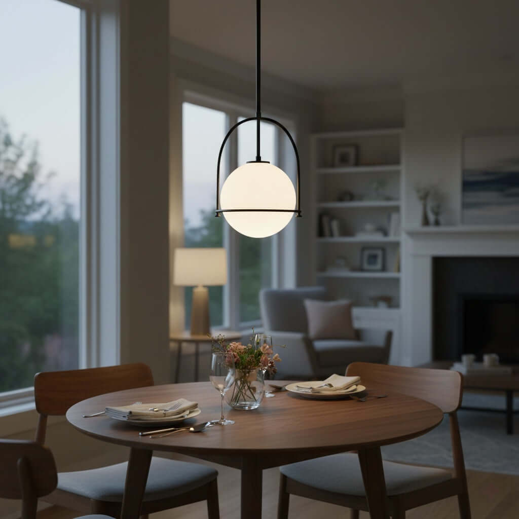 Modern_Ceiling_Light_Etched_Opal_Glass_Globe_Brass_Black