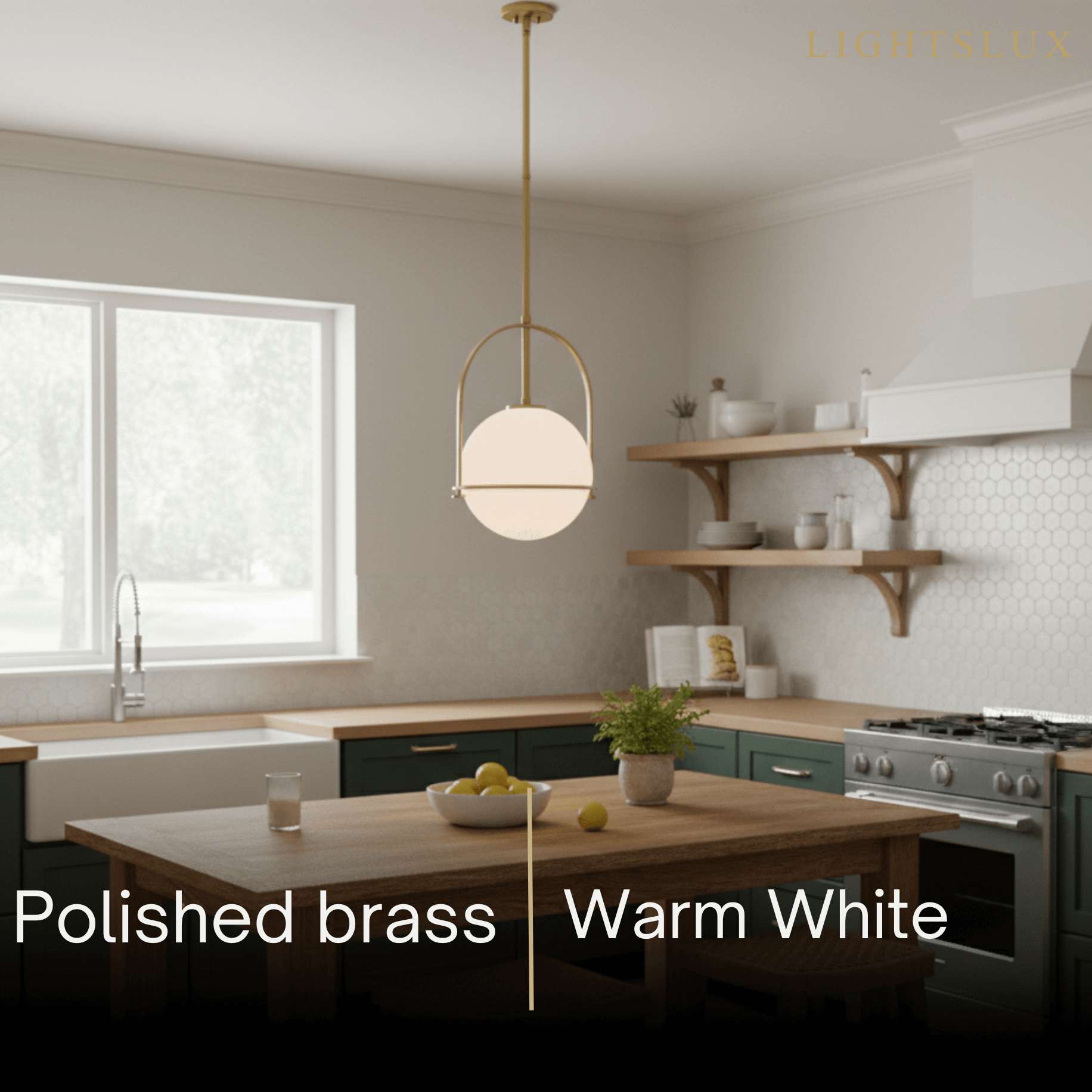 Modern_Ceiling_Light_Etched_Opal_Glass_Globe_Brass_Black