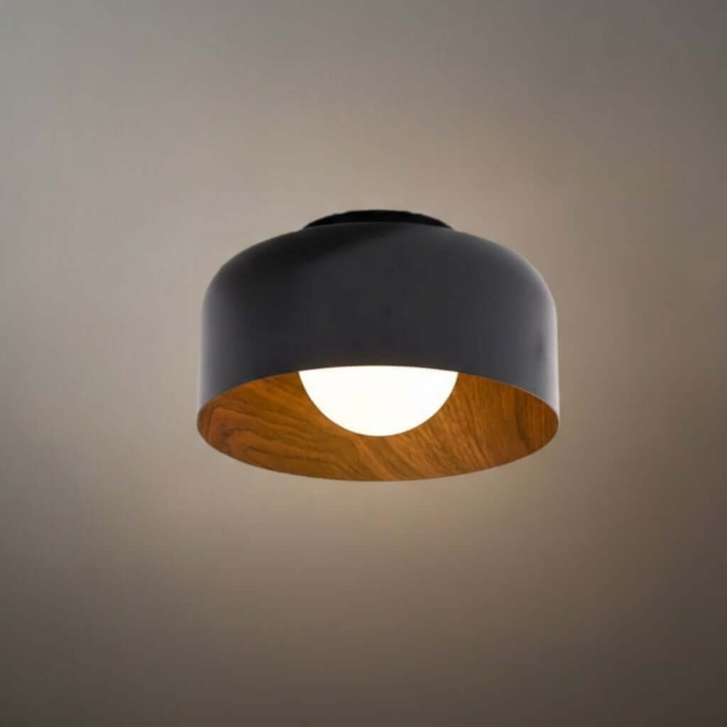 Modern Industrial Sphere Ceiling Light