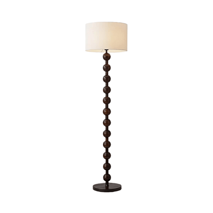 Solid Ash Wood Floor Lamp 