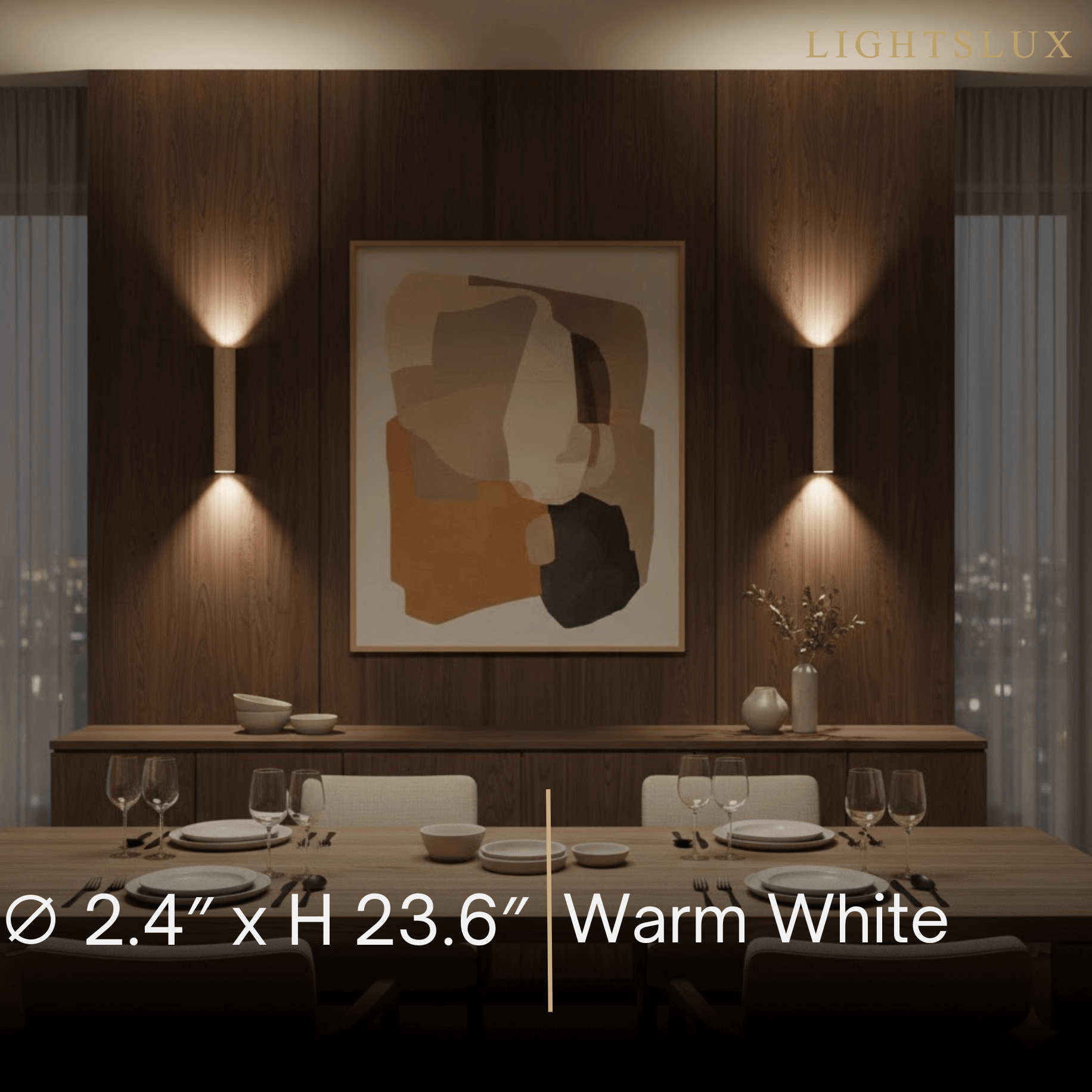 Minimalist Travertine Wall Lamp
