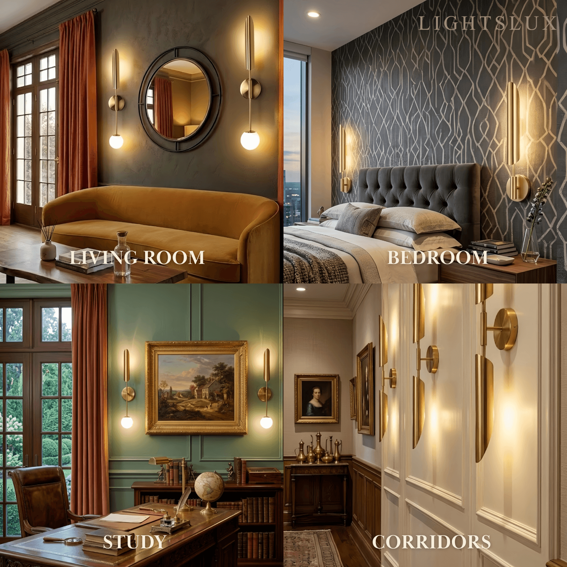 Excelis Modern Linear Wall Lamp