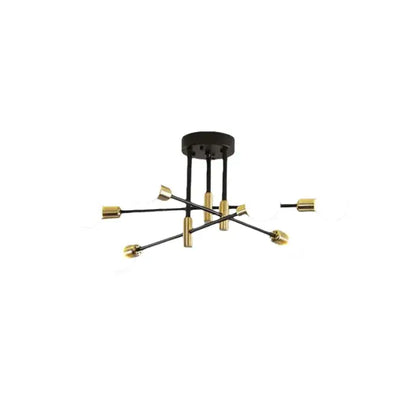 Modern Branching Chandelier
