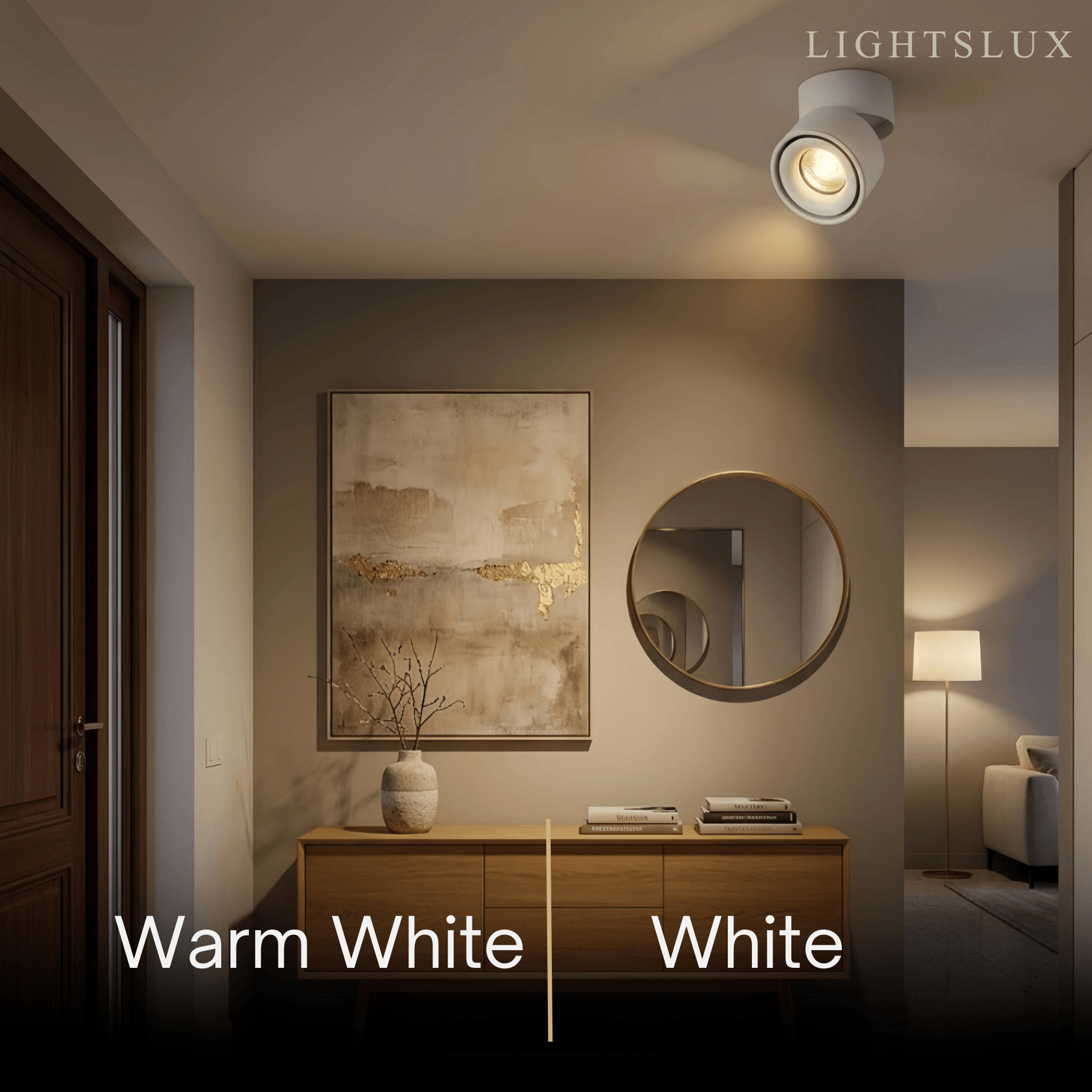 Arcato Modern Cylindrical Ceiling Light