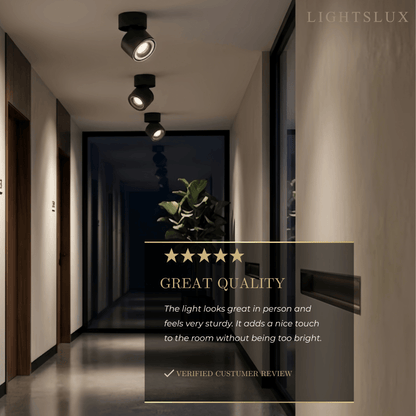 Arcato Modern Cylindrical Ceiling Light