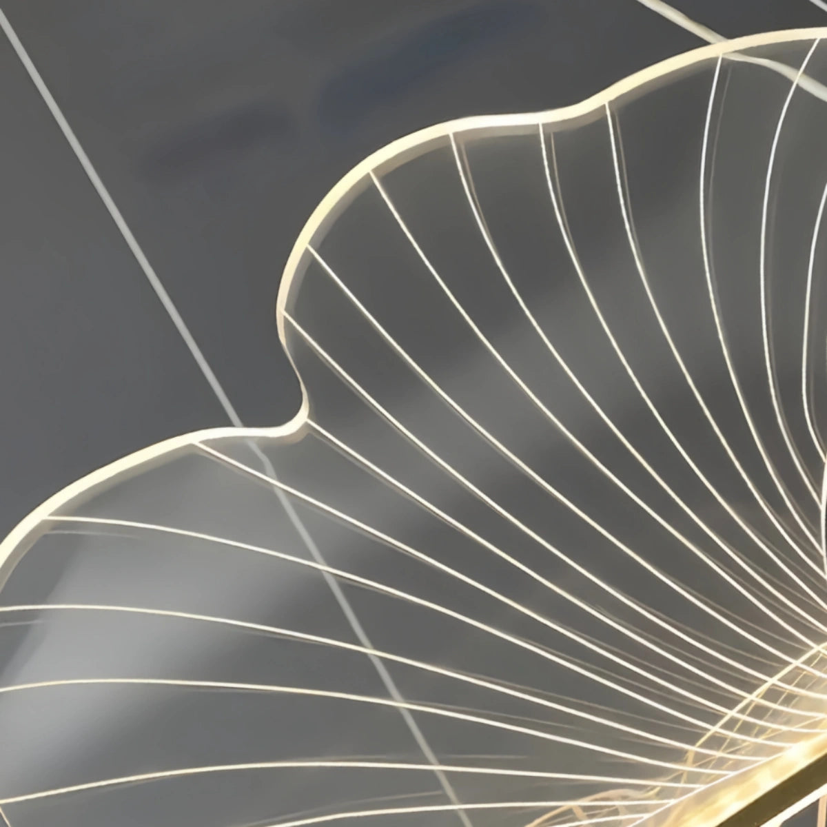 Excelis Modern Metal/Acrylic Chandelier