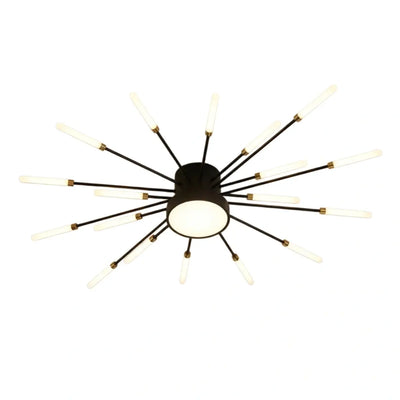 Nebula Modern Firework Ceiling Light –  Gold/Black for Bedroom Dining Room Living Room