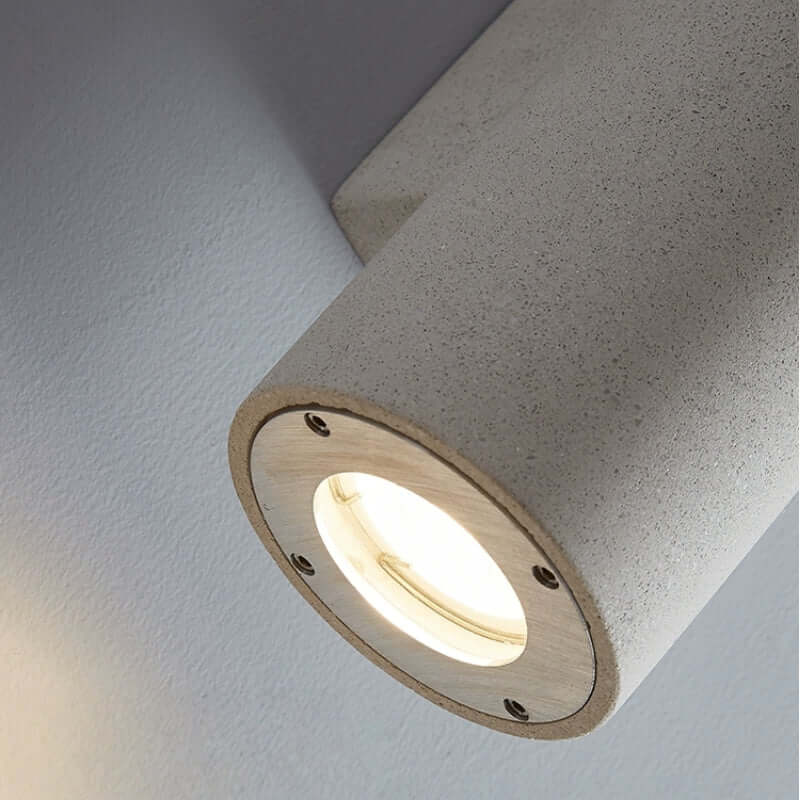 Arcato Modern Outdoor Wall Lamp- Black/White 