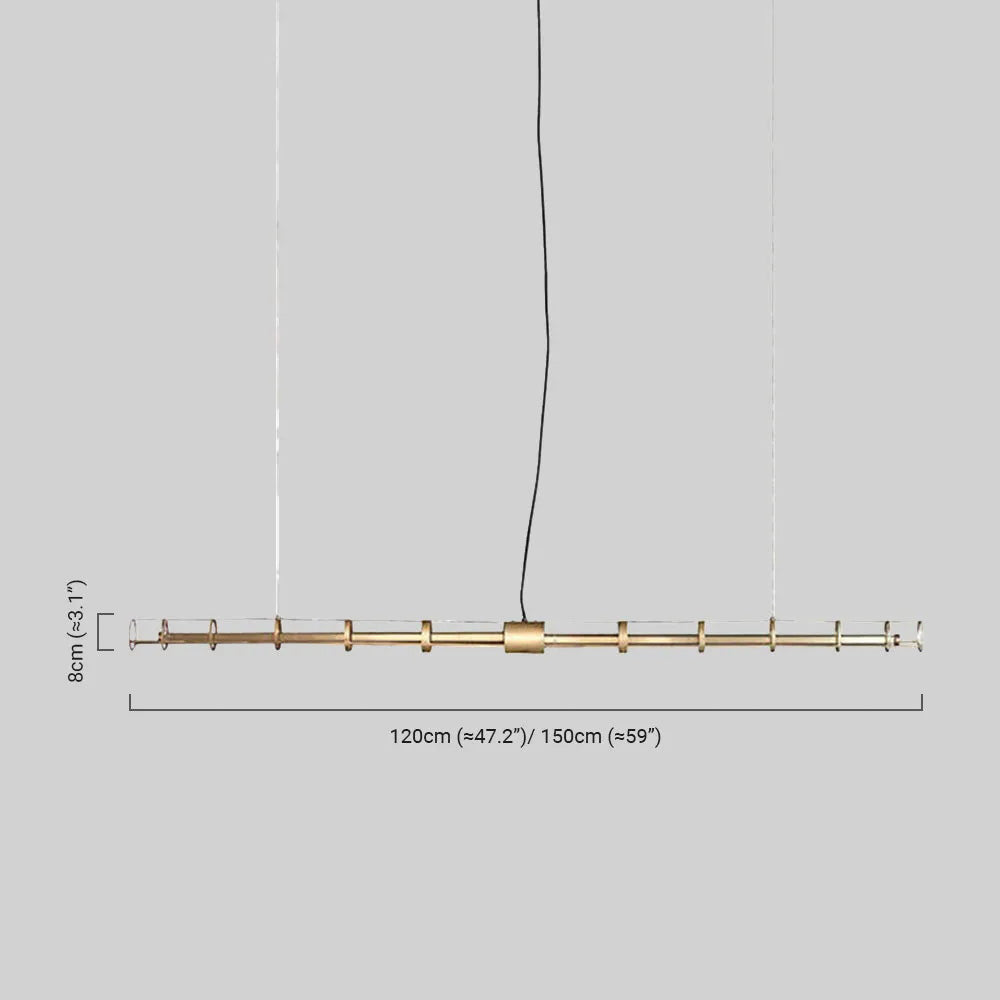 Arcato Modern Linear Pendant Light