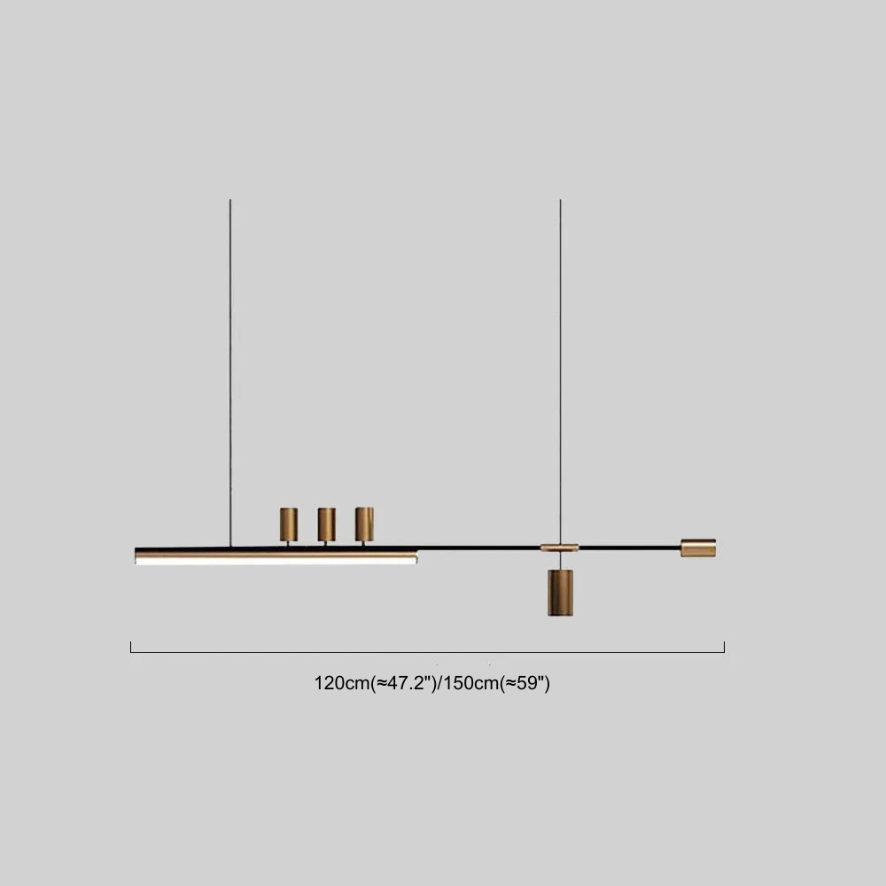 Arcato Minimalist Linear Pendant Light