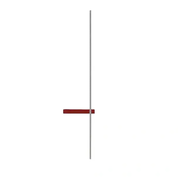 LED Wall Lamp – Black/White/ Red for Living Room