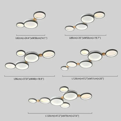 Modern Round Ceiling Light Size