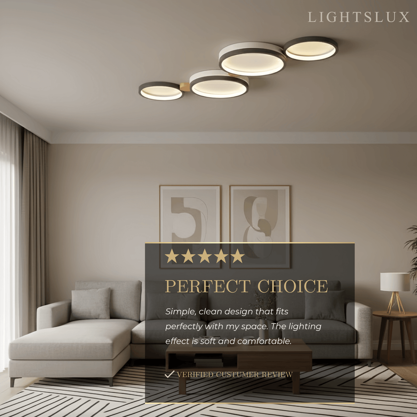 Modern Round Ceiling Light