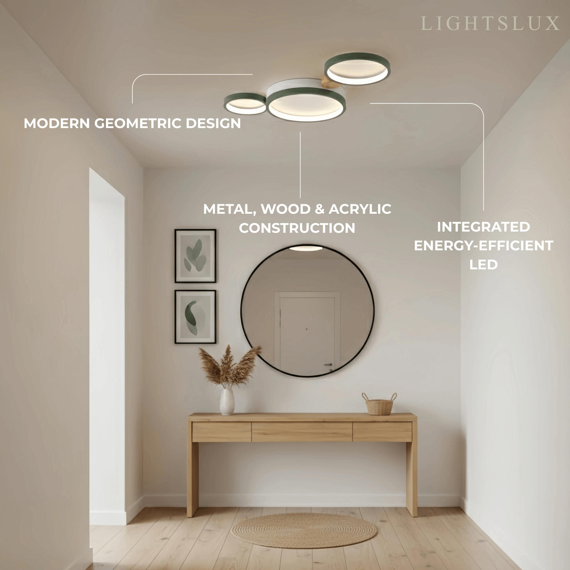  Modern Round Ceiling Light