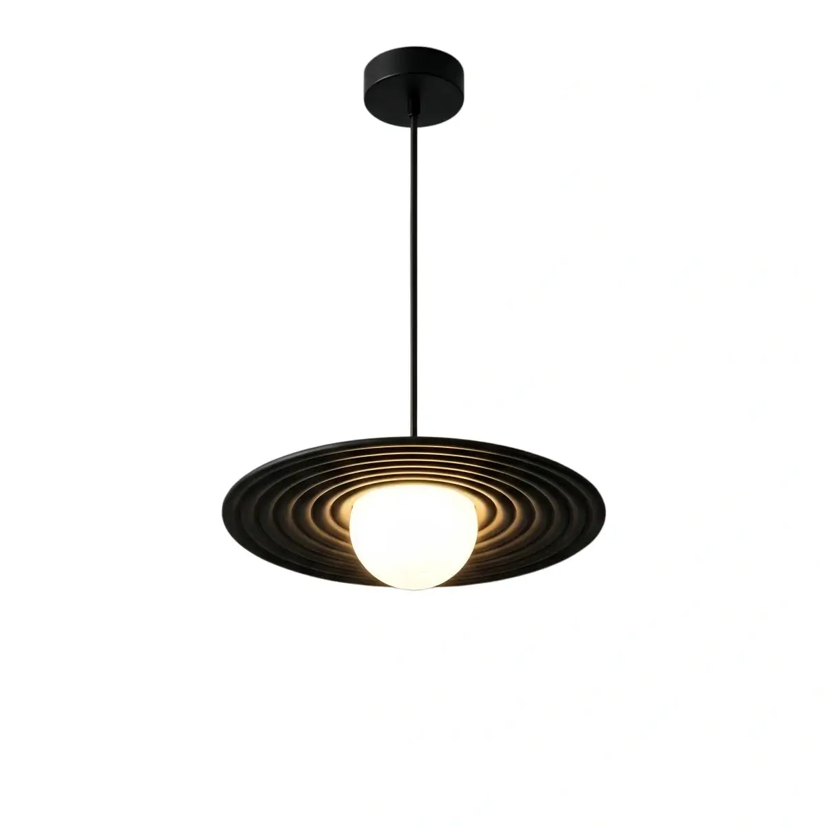Arcato Modern Black/White Pendant Light