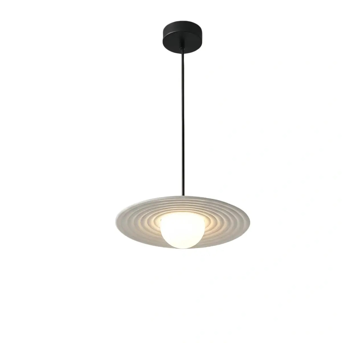 Arcato Modern Black/White Pendant Light