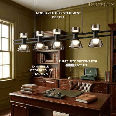 Modern_Pendant_Light_-_Black