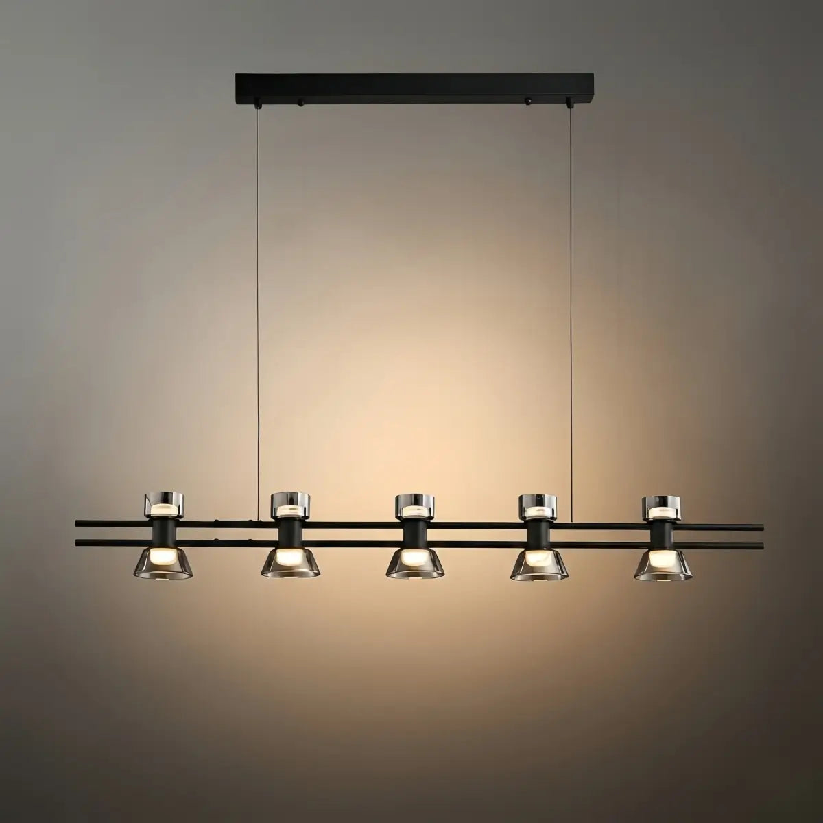 Modern_Pendant_Light_-_Black