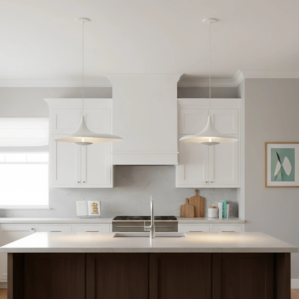 Stellar Modern Hooded Pendant Light 