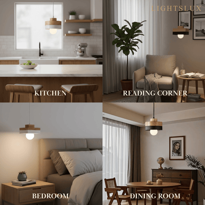 Modern Square/Round Pendant Light